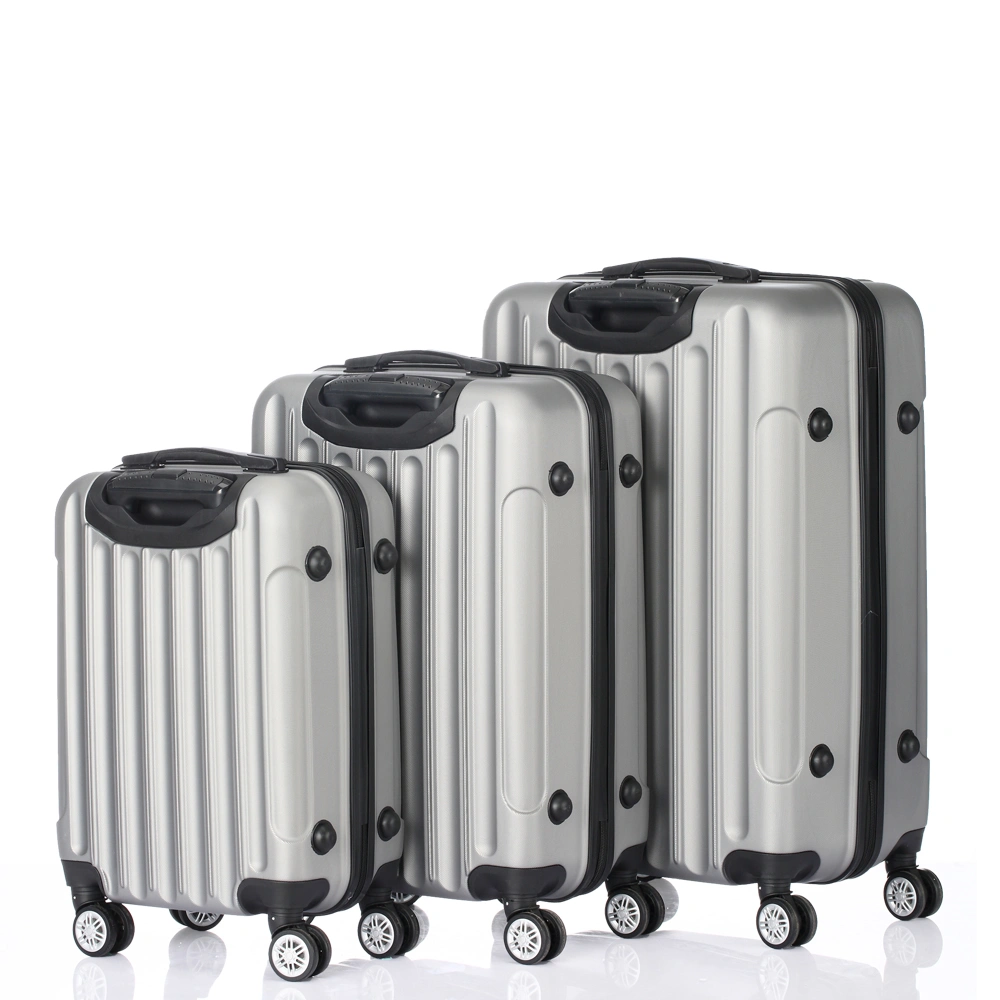 3 Pcs Suitcase Lightweight ABS Carry-on Hand Luggage 4 Spinner Wheels Trolley Case view 9