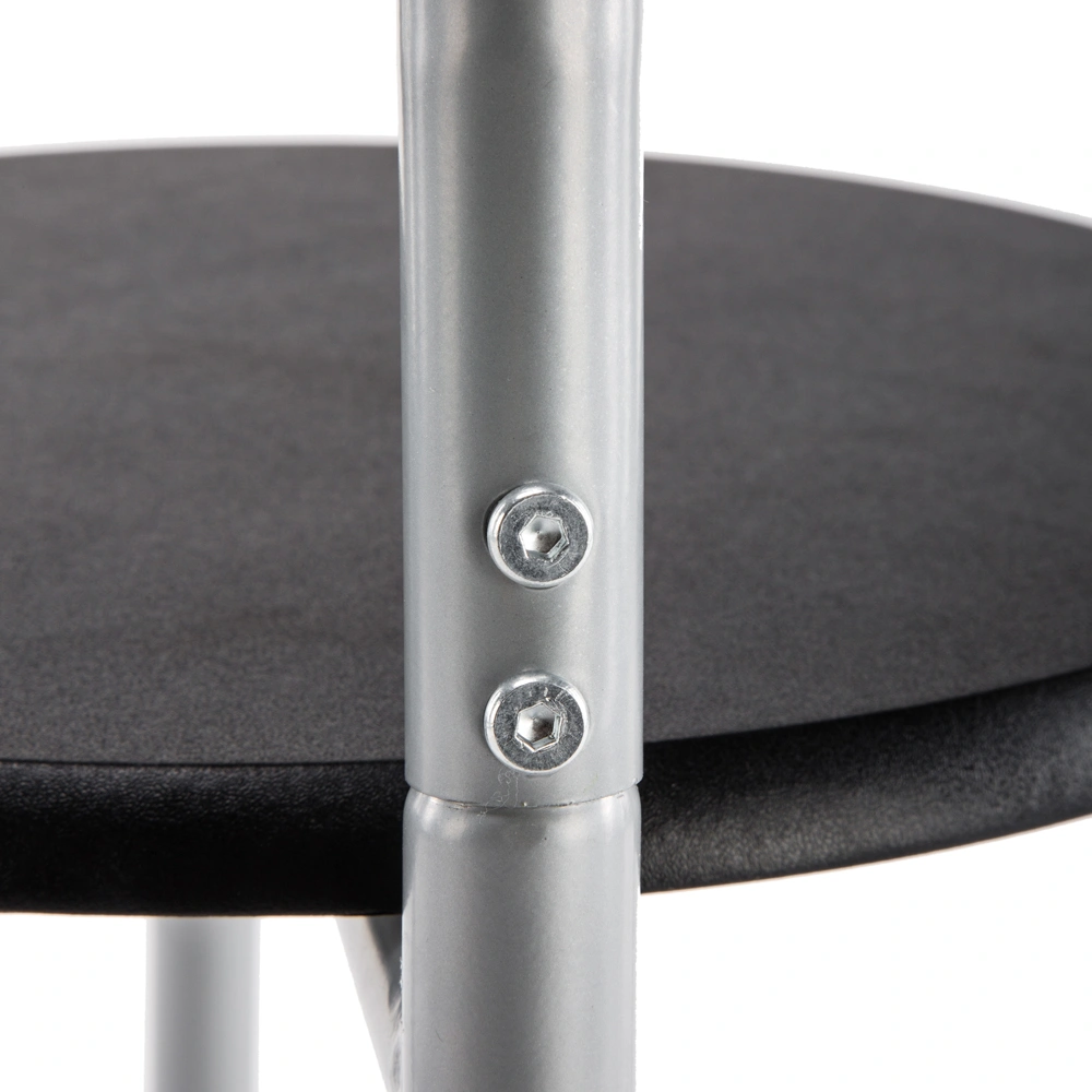 PVC Breakfast Table (One Table and Two Chairs) Black view 24
