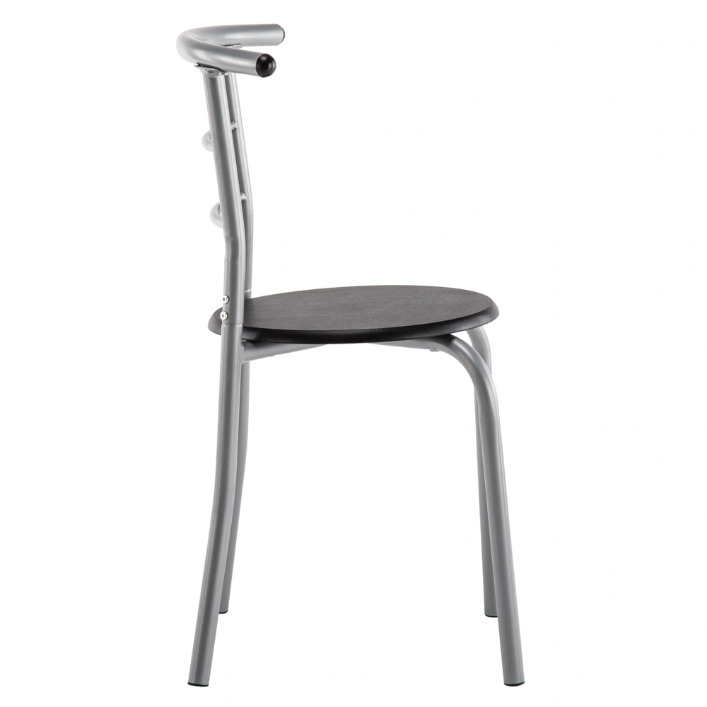 PVC Breakfast Table (One Table and Two Chairs) Black view 5