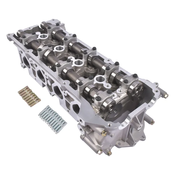 Engine Cylinder Head Assembly Fits Select: 1991-2004 2006-2007 Nissan 240SX Frontier Coupe Pickup Silver 1Pc view 2