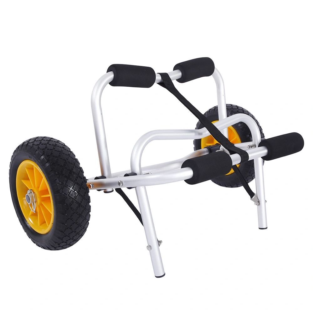 1.5MM Plug Pin Aluminum Alloy Canoeing Trailer Cart Silver view 12