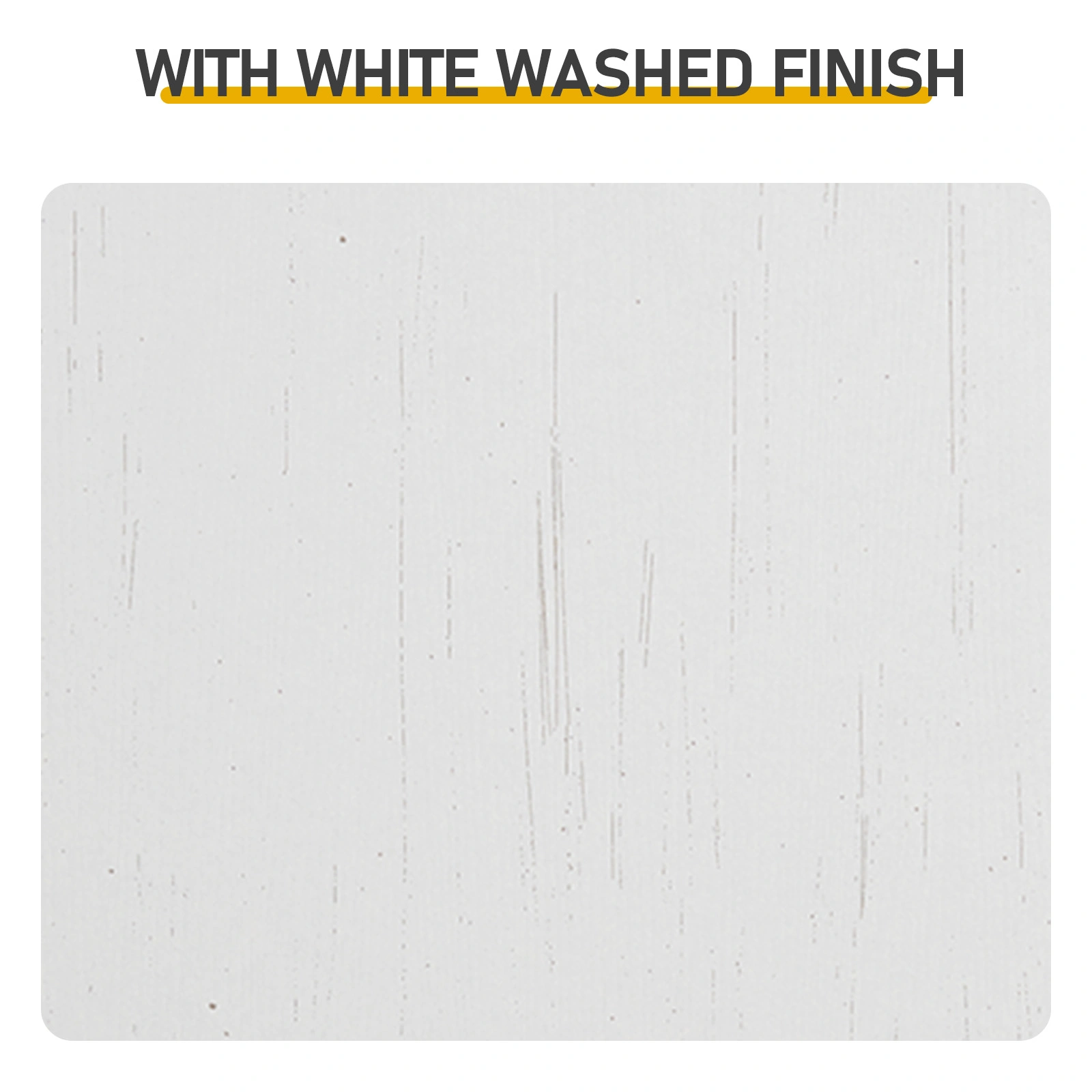 Washed white particleboard with melamine veneer, barn double door with U-shaped internal shelves, washbasin cabinet, 76*47*91cm (30 inches) view 8