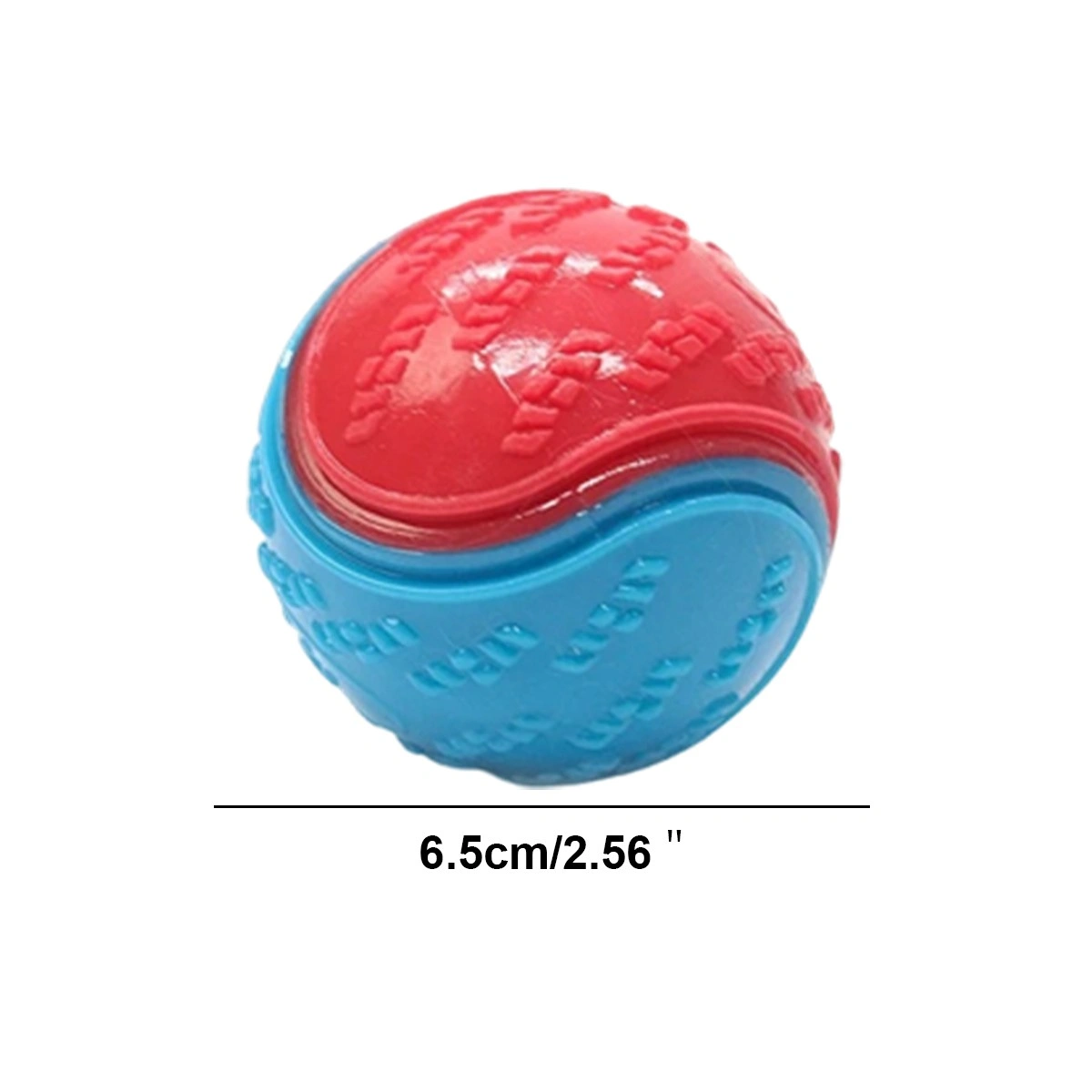 8X Scooby-Doo Durable Squeaky set Dog Balls for teeth Cleaning Interactive view 3