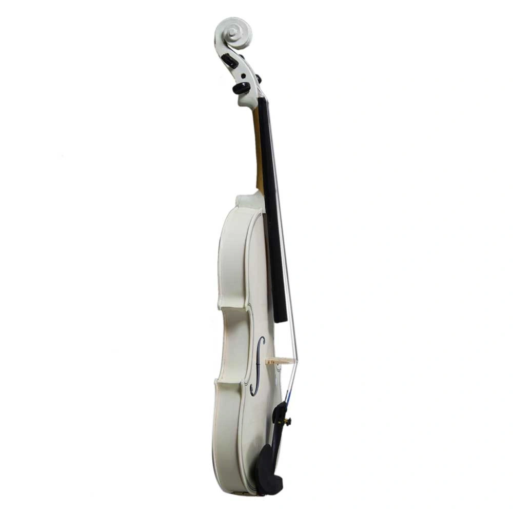 New 4/4 Acoustic Violin Case Bow Rosin White view 5