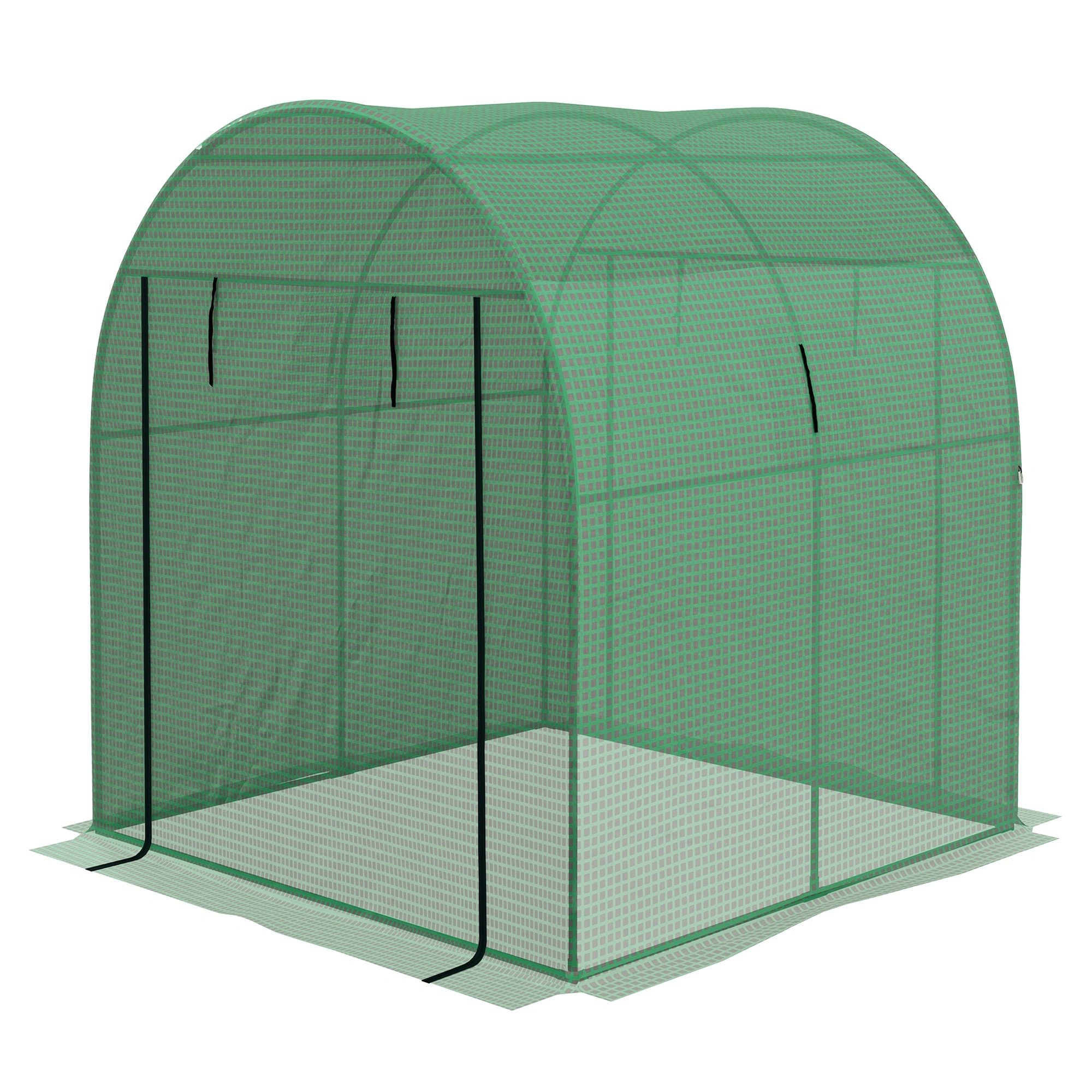 Mini Greenhouse - Portable Cloche Plant Protection Tent with Ventilation Hole for Seedlings and Herbs view 2