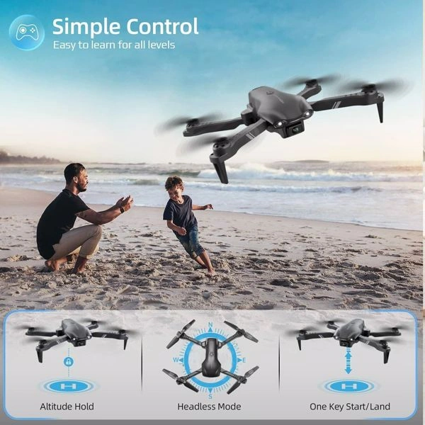 V13 RC Drone 6K HD Dual Camera WiFi FPV Foldable Quadcopter Camera Drone,2 Battery.Logistics is randomly sent by GOFO/UPS/USPS/FEDEX/UNI view 8