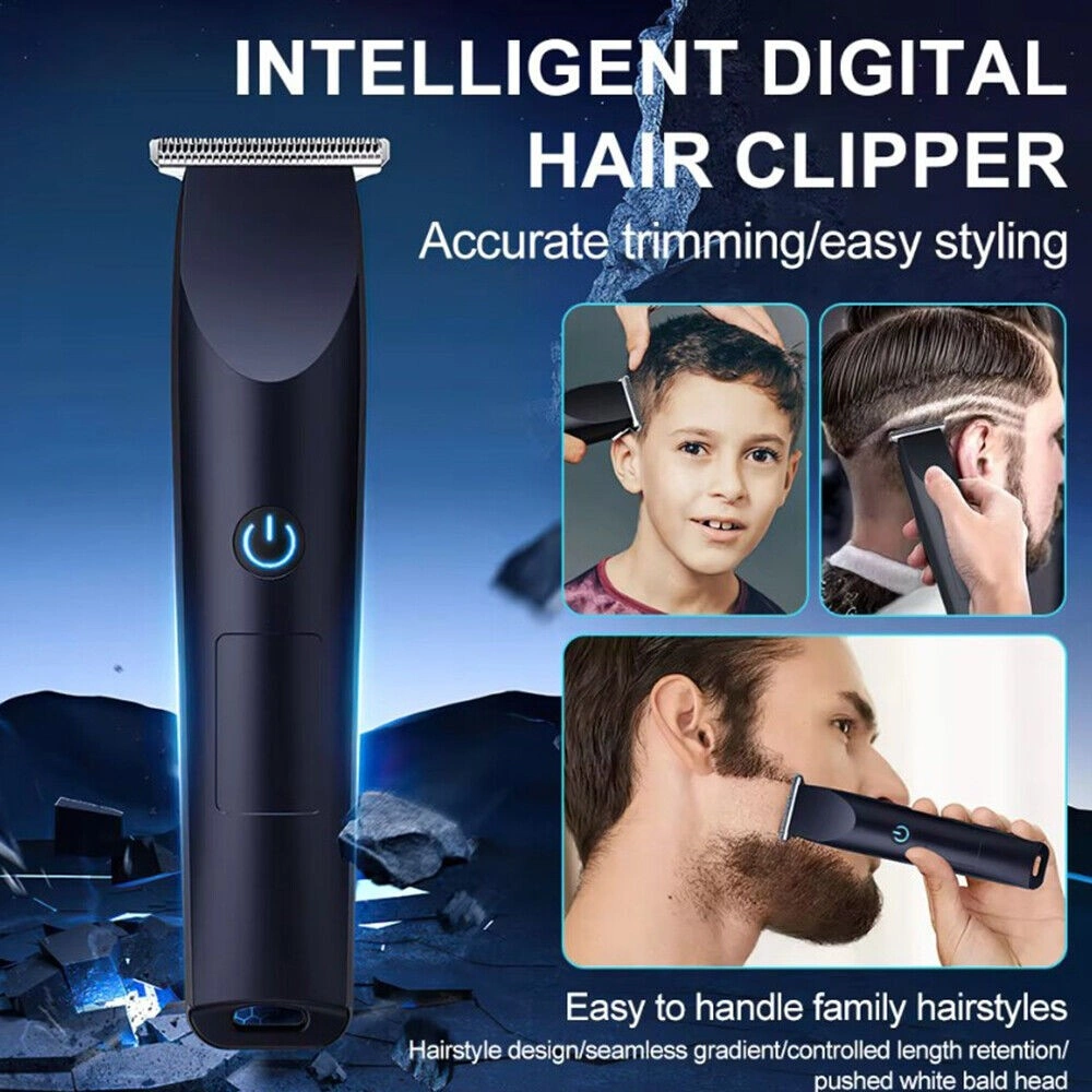 Men Pro Electric Hair Clippers Beard Trimmer Cutting Barber Shaving Machine Black view 7