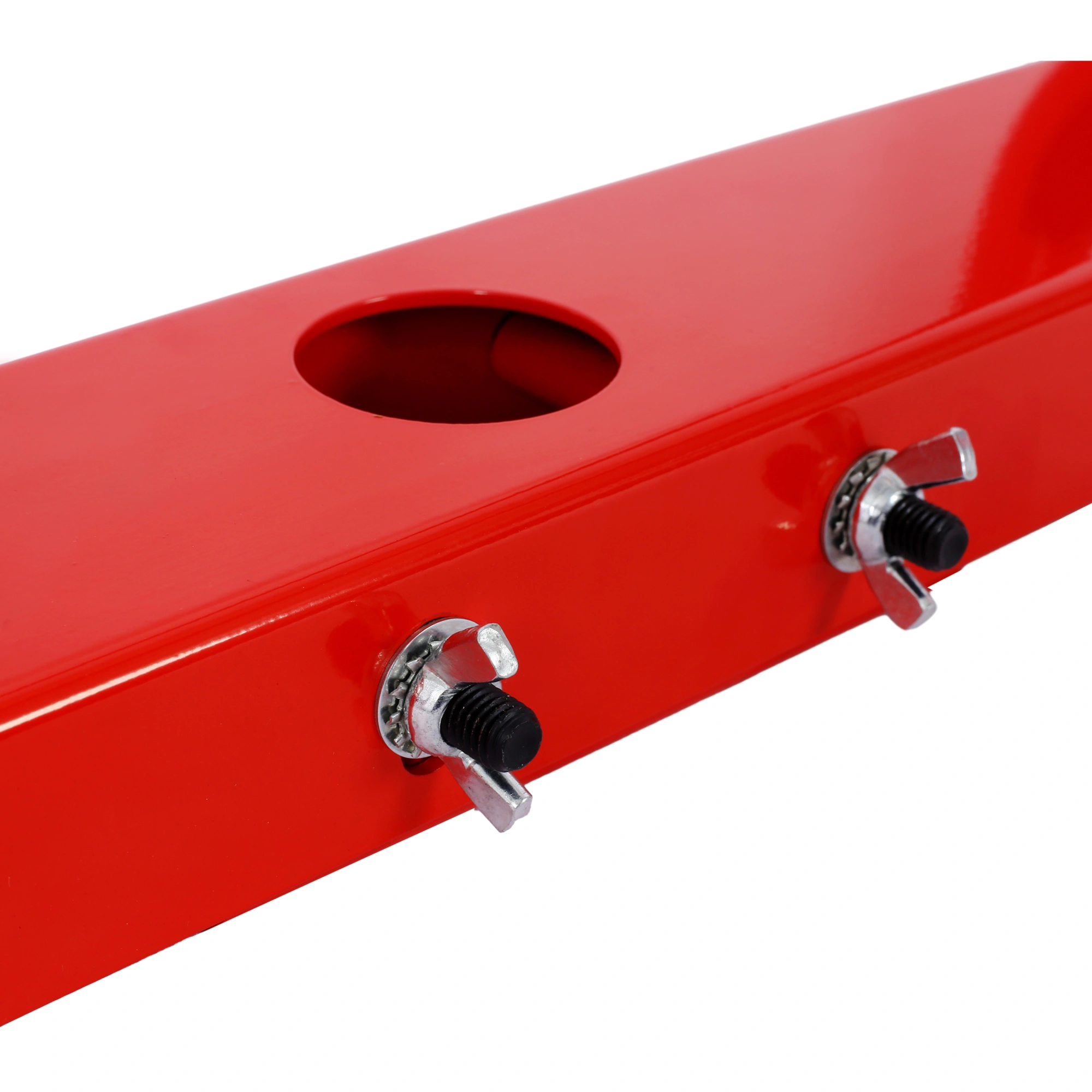 Rest Door Hanger Sign - Red "Rest" Hanging Door Knob Hook for Bedroom, Hotel, Office view 8