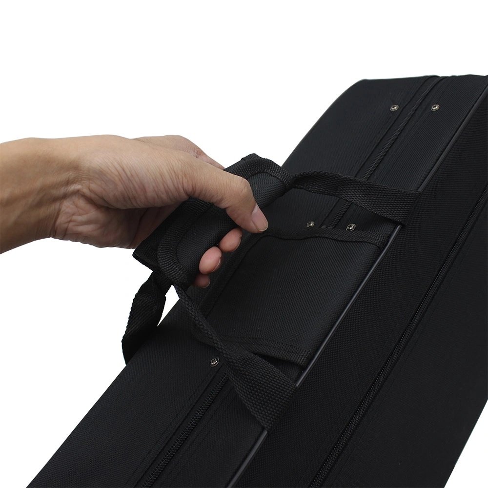 B-size Oxford Cloth Box with Straps for Instruments Black view 8