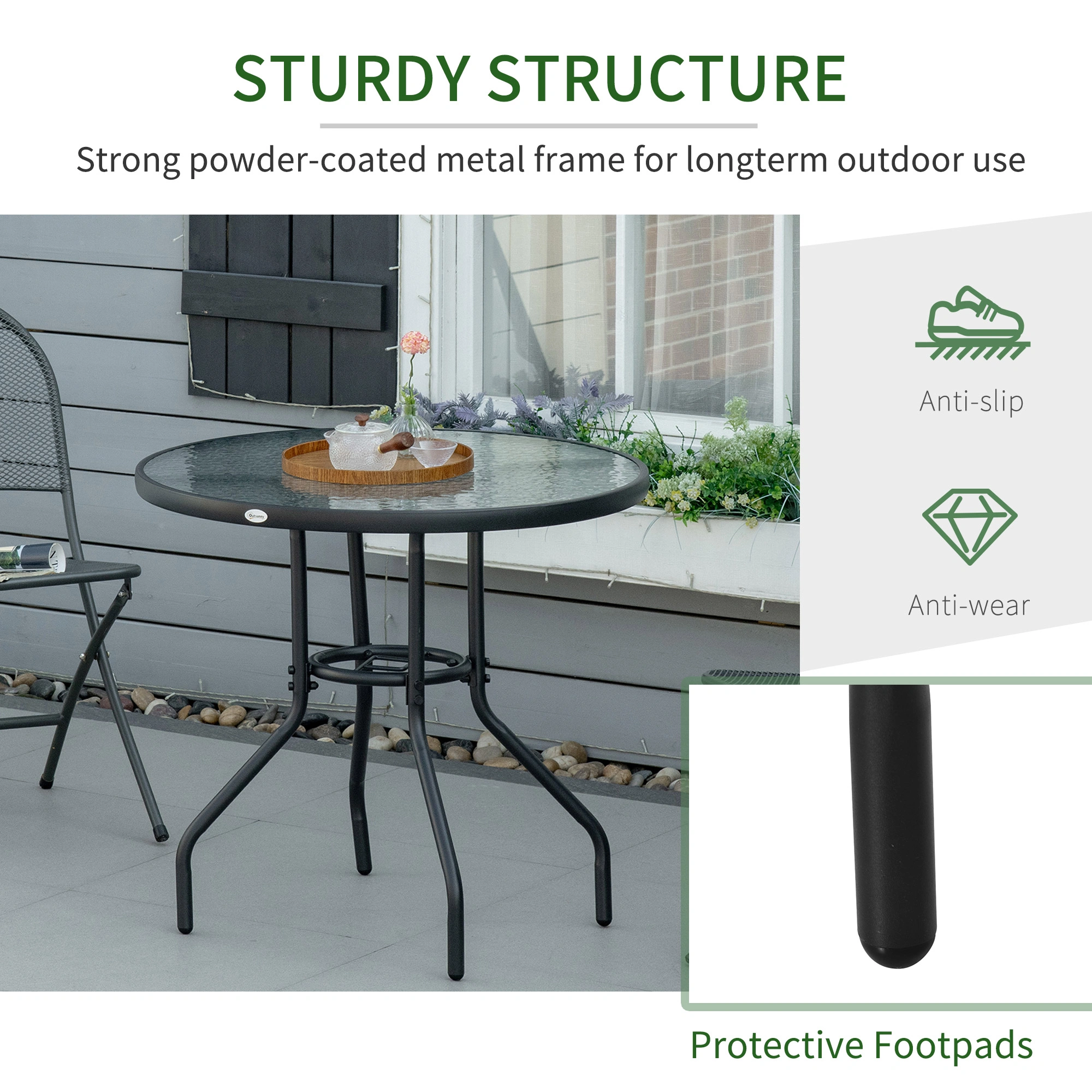 Portable Camping Table with Built-in Sink, Collapsible Outdoor Dining Table for Camping, Travel & Picnic