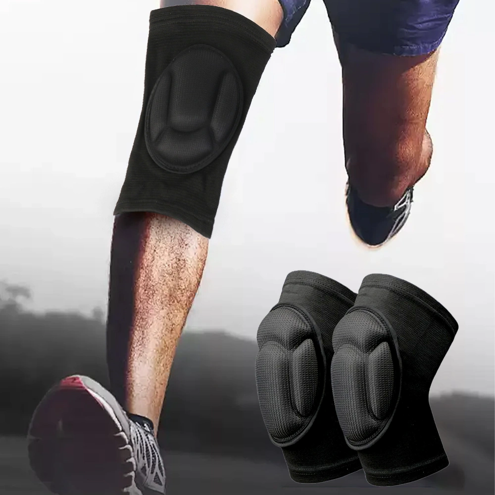 1 Pair Professional Knee Pads Comfort Cushioned Leg Guards Construction Work Safety view 3