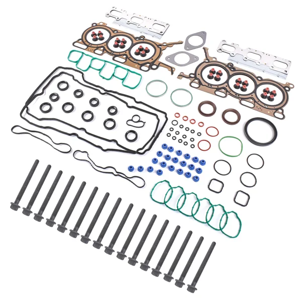 Engine Full Gasket Set w/ Head Bolts Replacement for 2011-2018 Ford Edge 3.5l # 7E5Z7H469C view 2