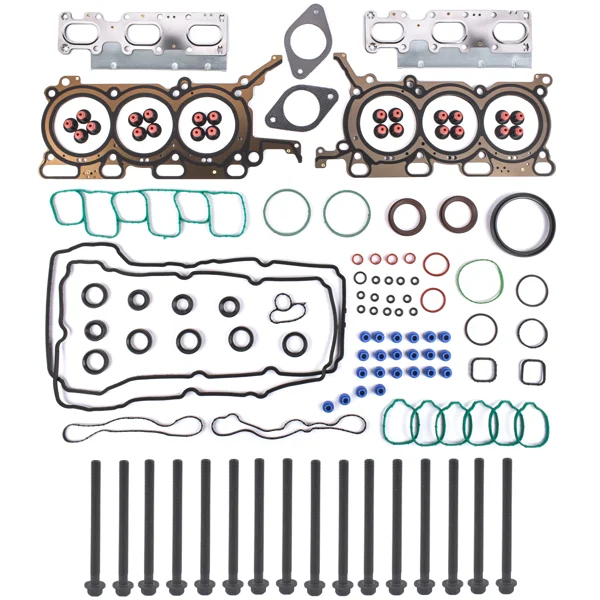 Engine Full Gasket Set w/ Head Bolts Replacement for 2011-2018 Ford Edge 3.5l # 7E5Z7H469C