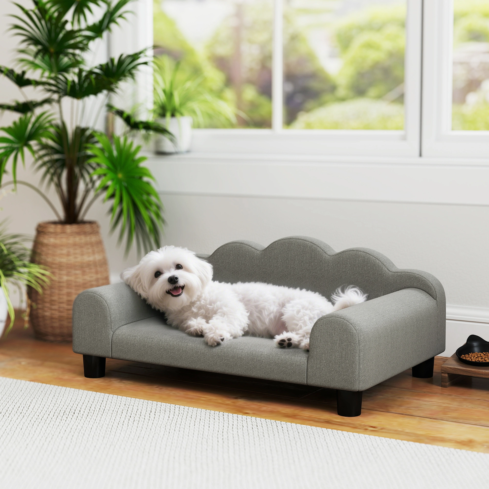 Luxury Dog Bed Pet Sofa Cushion, Soft Calming Orthopedic Pet Bed for Small Medium Large Dogs