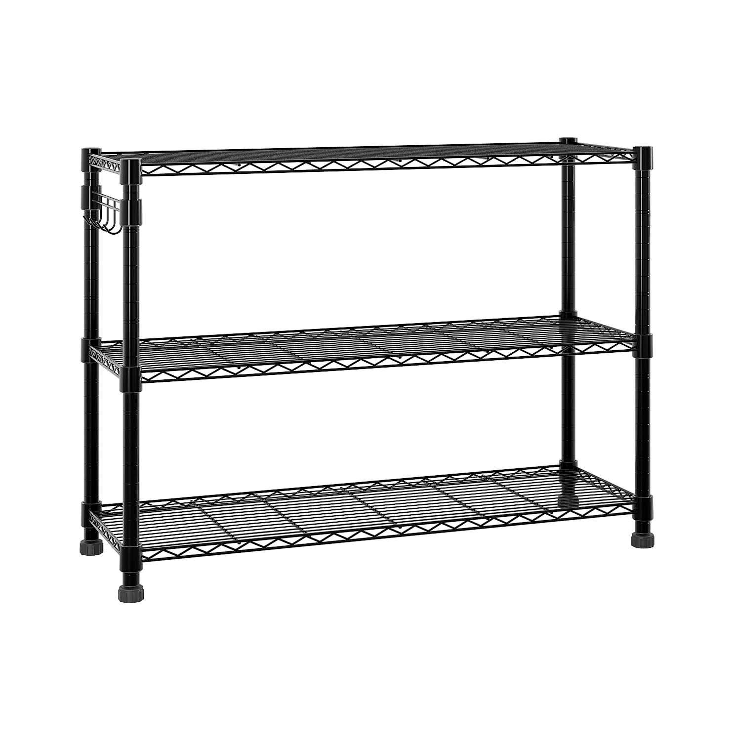 6-Tier disassembly and free assembly NSF-Certified Steel Wire Shelving with Wheels view 15