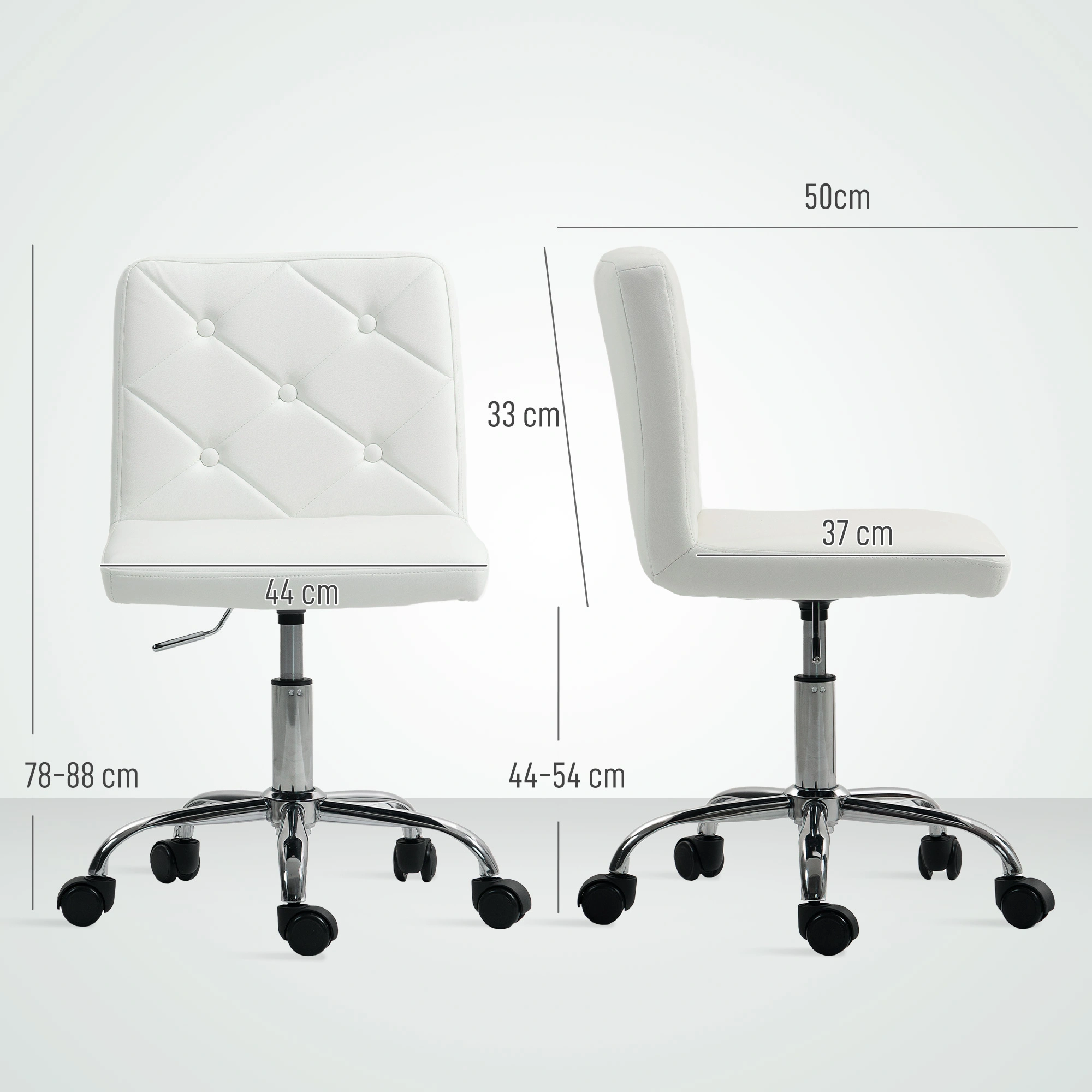 Premium Office Chair with Built-In Massage, Ergonomic Mesh Back Computer Chair with Adjustable Height and Tilt Lock Feature view 4