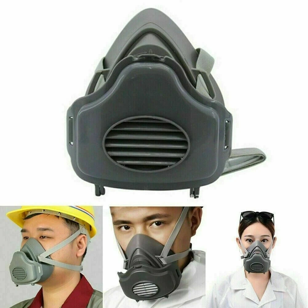 Half Face Mask Respirator Cover for Woodworking Painting Welding Dust Protection view 4