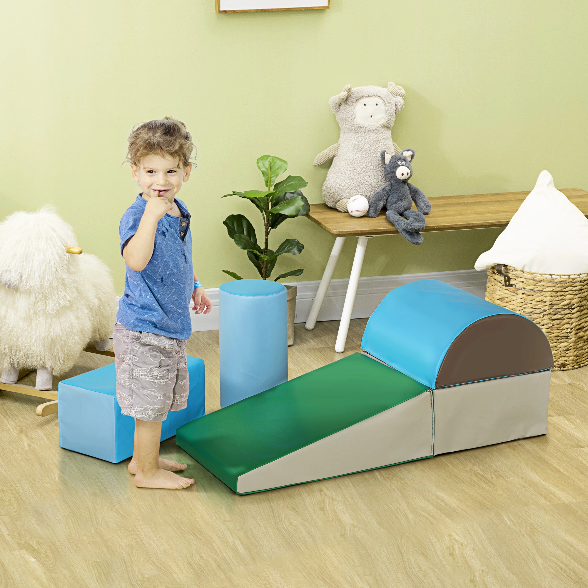 Contemporary Indoor Play Equipment Kids Activity Center Soft Play Structure Indoor Playground Fun Center