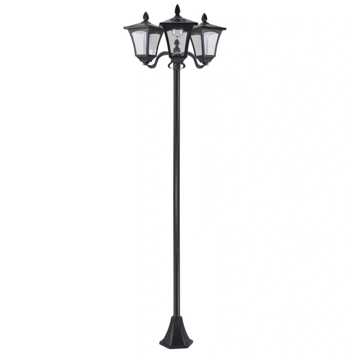 Solar Street Light Outdoor - Weatherproof Solar Powered Lamp, Energy-Efficient Pathway & Yard Security Lighting view 3