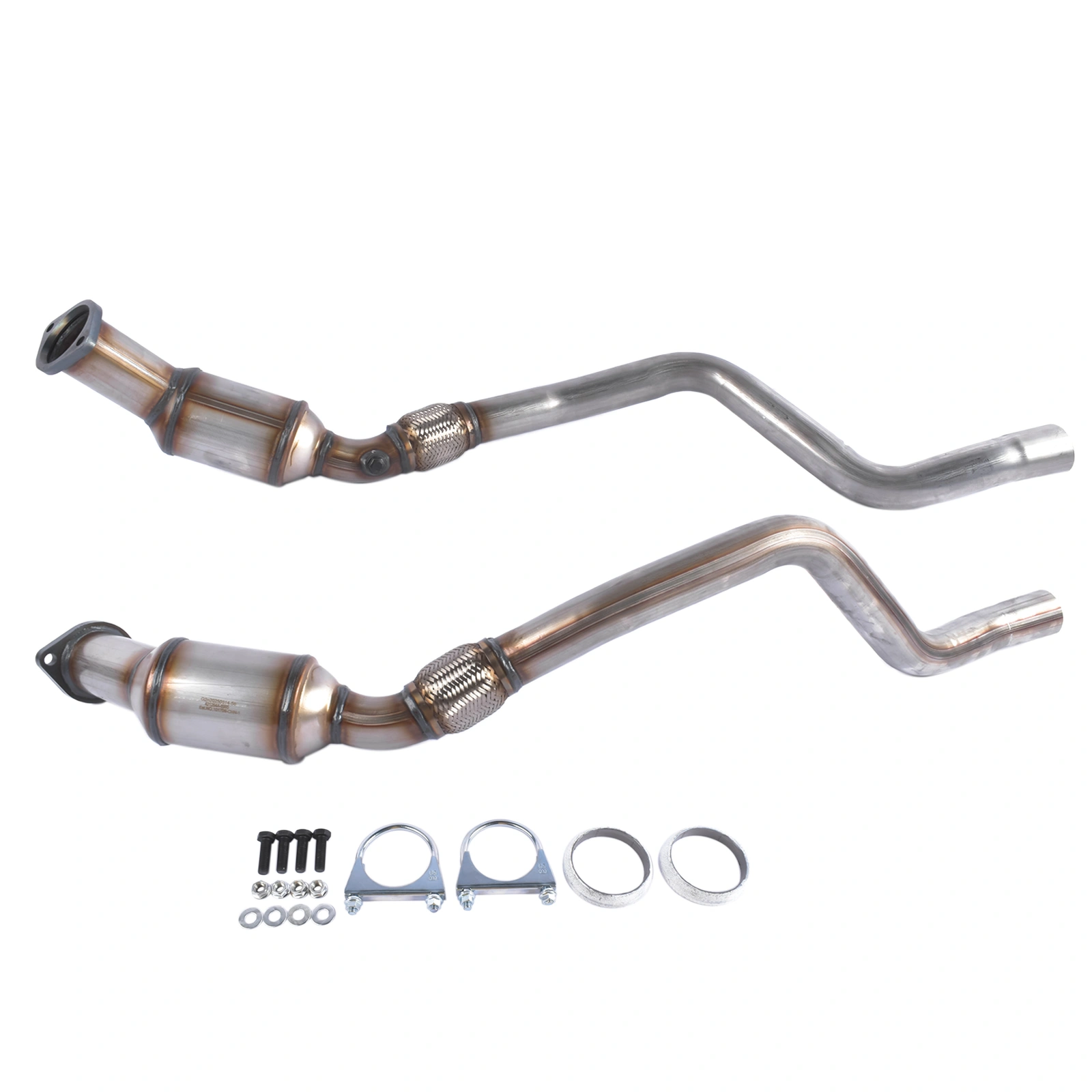 Left & Right Catalytic Converter Replacement for Chrysler 300 Dodge Magnum Charger 5.7L V8 RWD 2005-2007 view 2