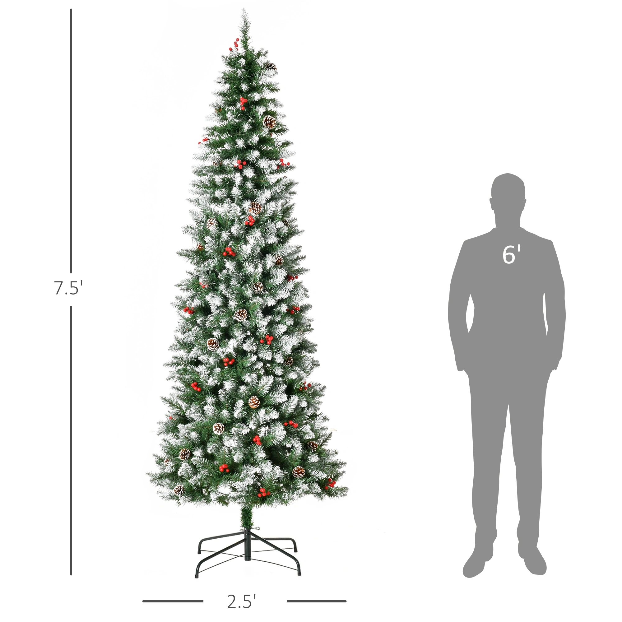 7.5 ft Christmas Trees view 2