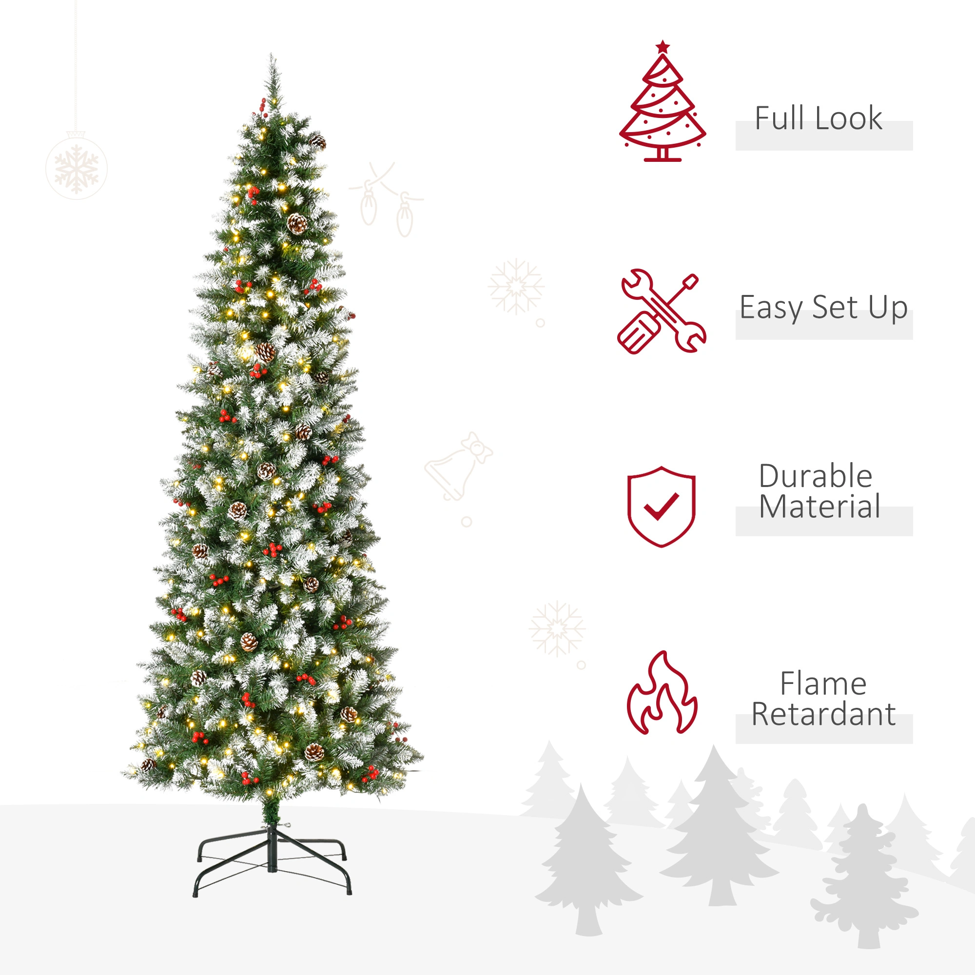 7.5 ft Christmas Trees view 3