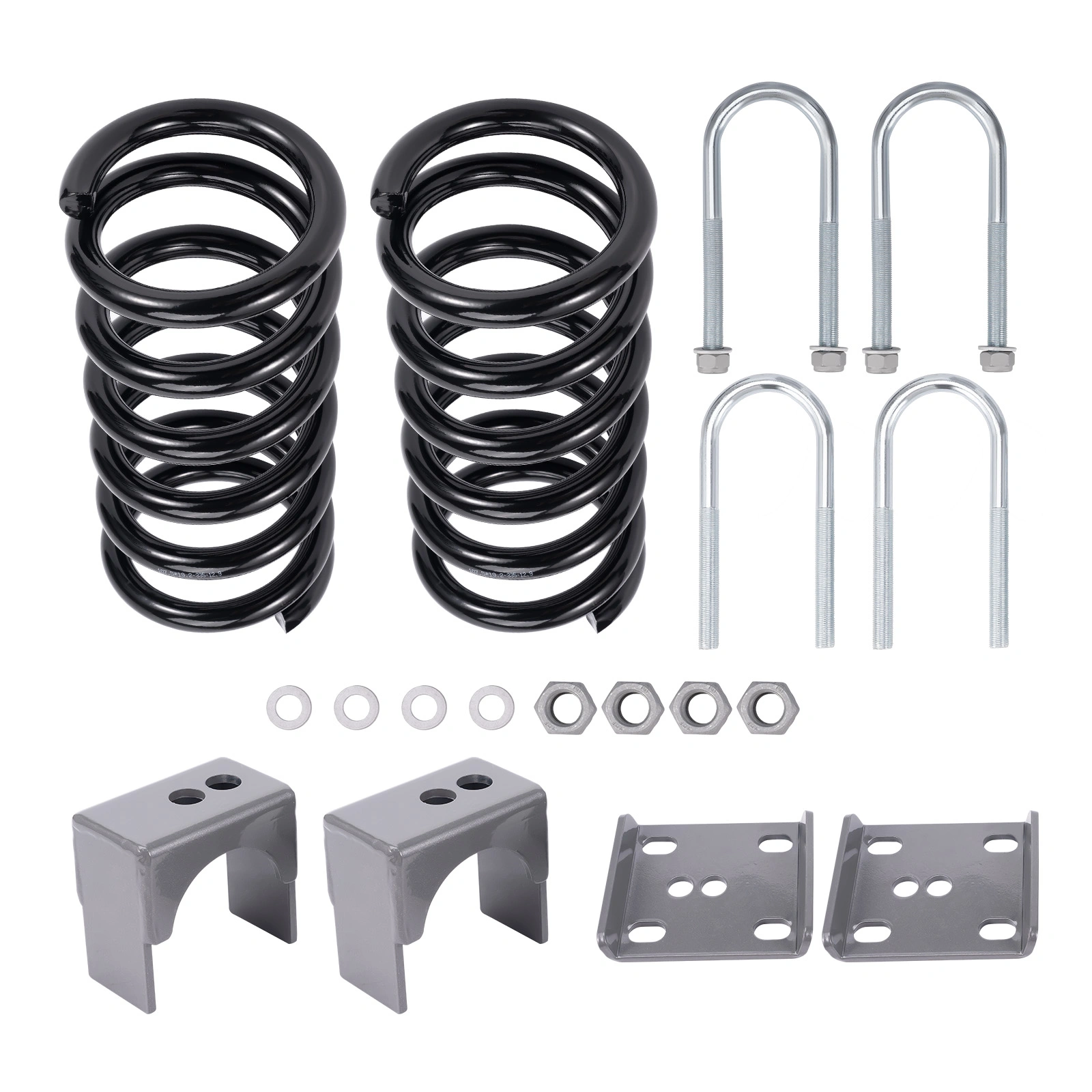 3" Lowering Coil Springs with 5" Drop Axle Flip Kit for Ford Ranger & Mazda B-Series 1998-2014 view 2
