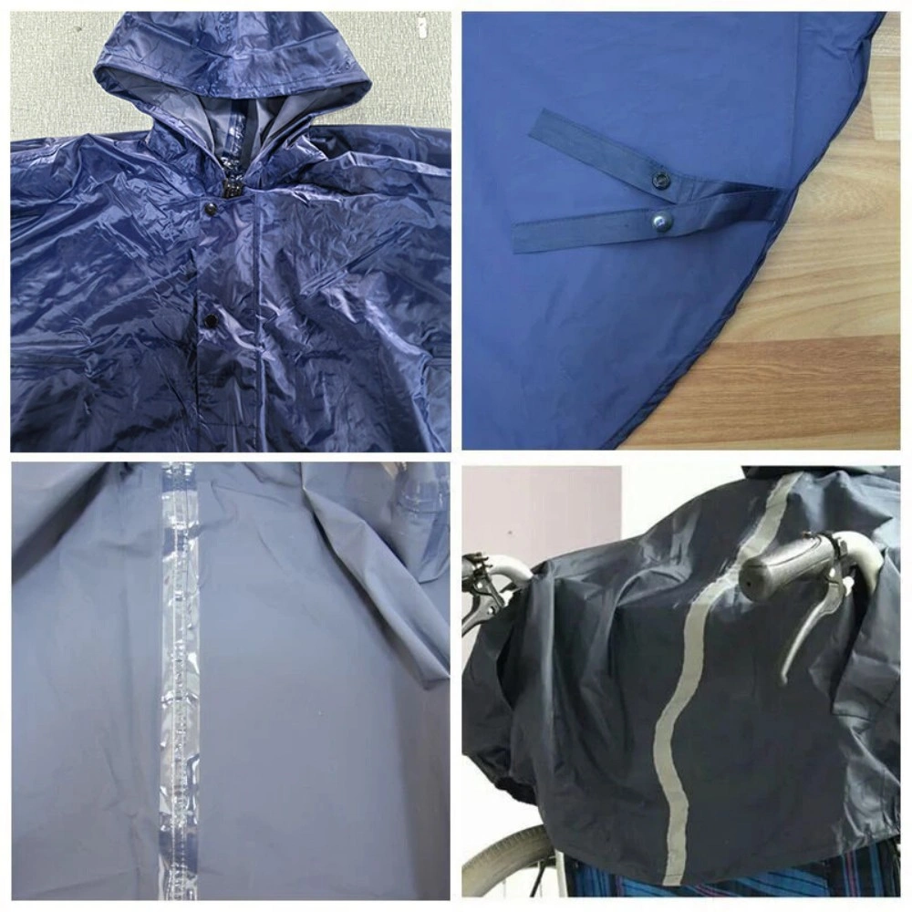 Wheelchair Waterproof Poncho Rain Cover With Hood Disability Aid Rain Mac Coat view 9