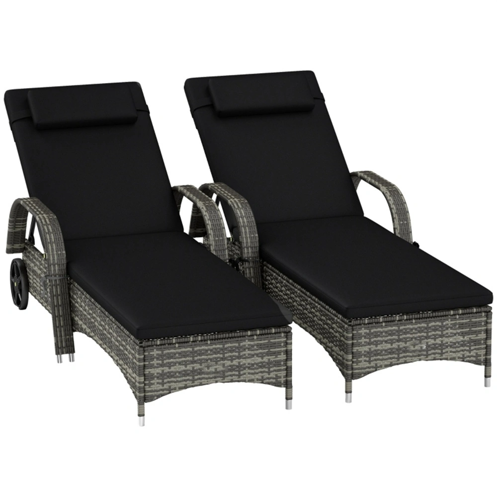 Outdoor Folding Lounge Chair, Lightweight Beach Chair with Compact Portable Design, Perfect for Camping, Pool, Garden & Outdoor Adventures