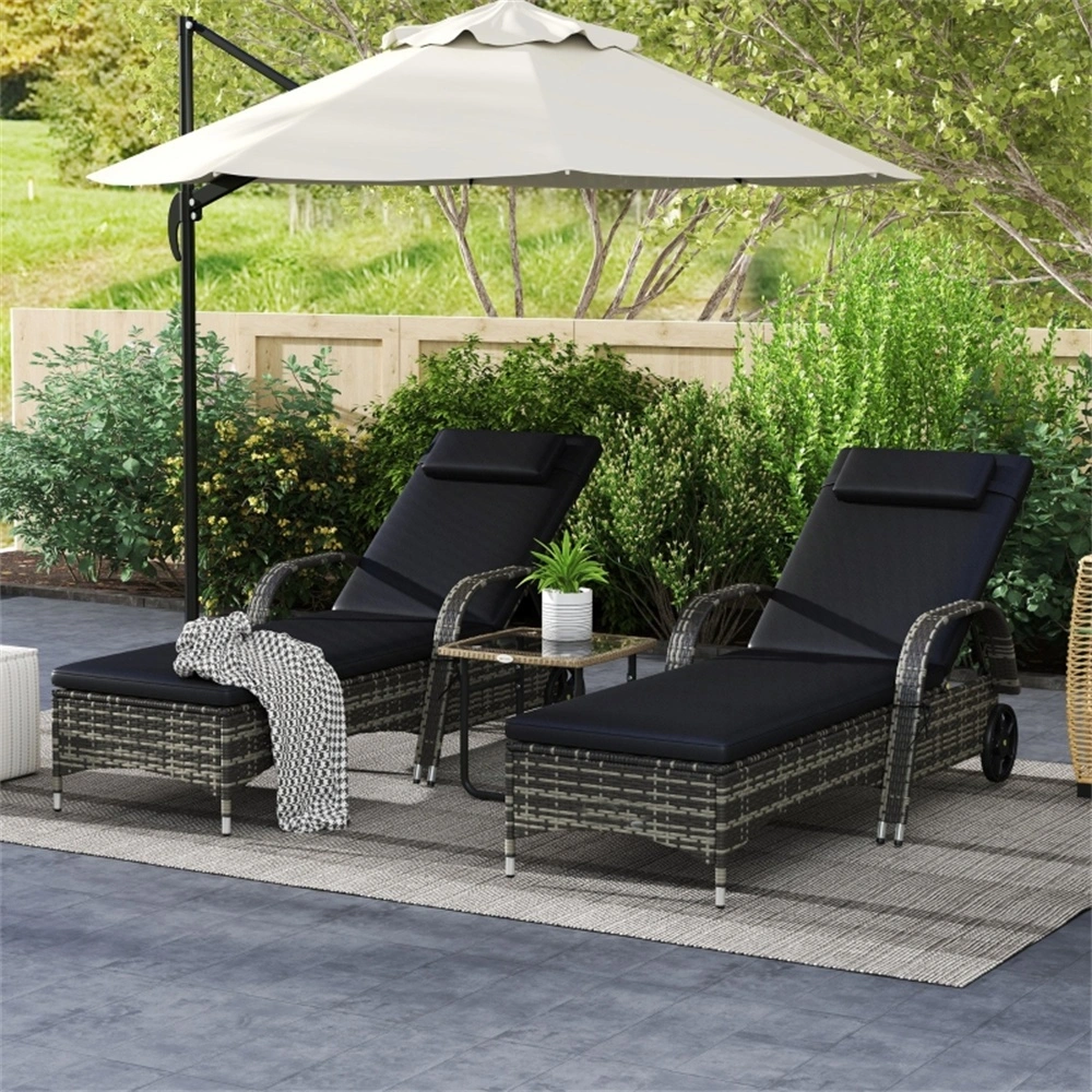 Outdoor Folding Lounge Chair, Lightweight Beach Chair with Compact Portable Design, Perfect for Camping, Pool, Garden & Outdoor Adventures view 6