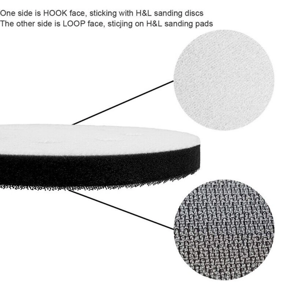 2x 125mm (5 Inch) Soft Sponge Buffer Interface Cushion Pads for Sanding & Polishing view 2