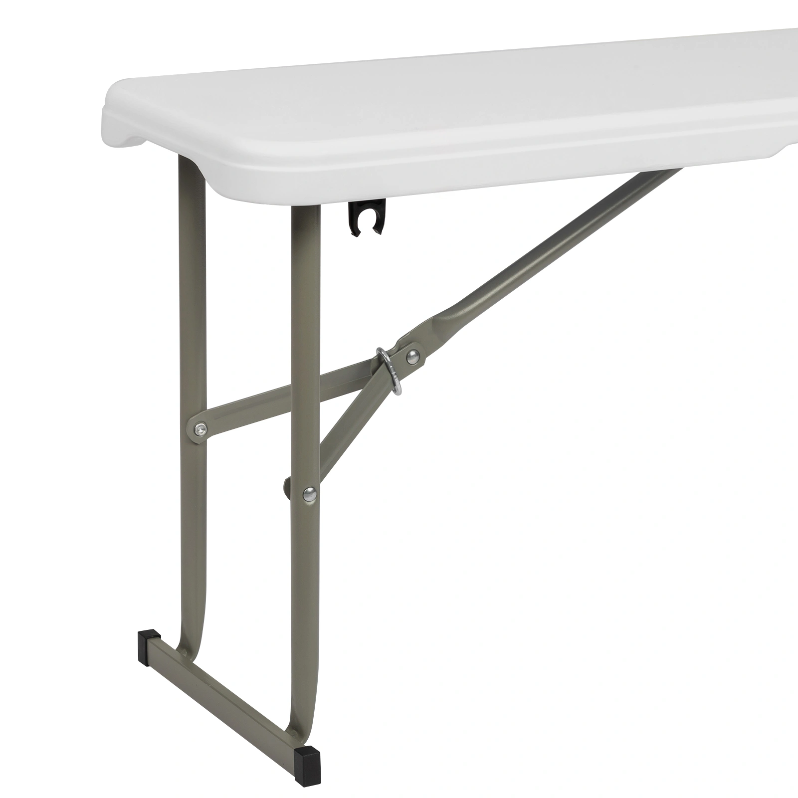 6FT Outdoor Courtyard Foldable Bench view 6