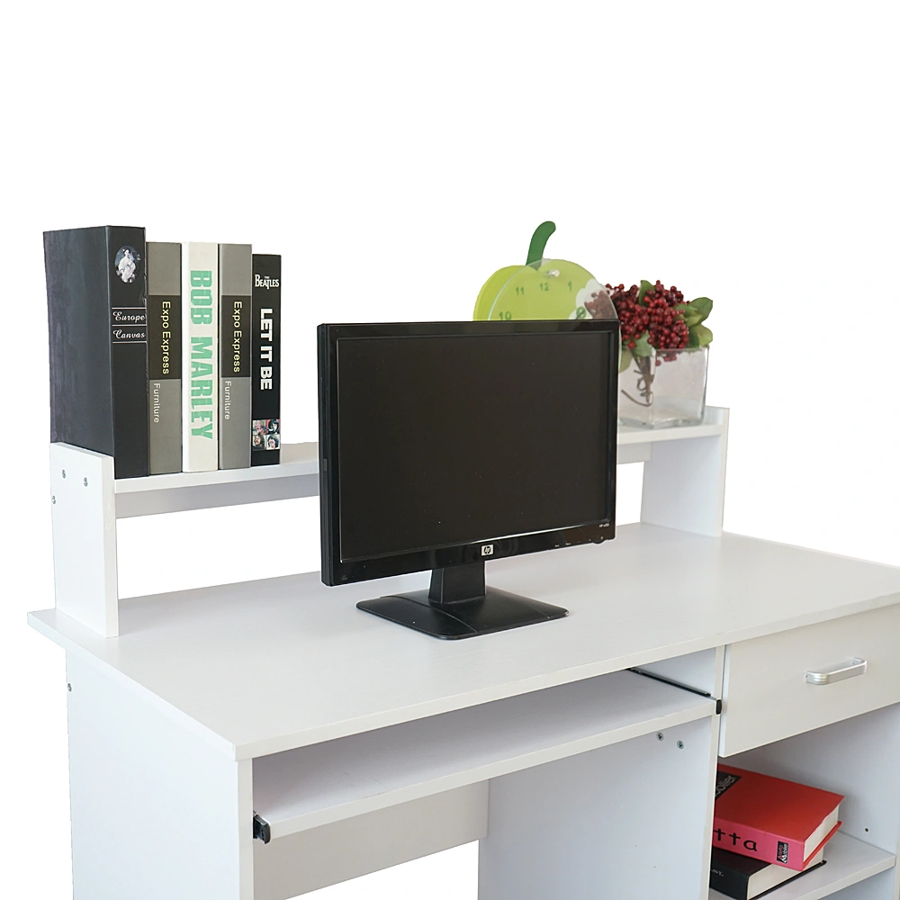 General Style Modern E1 15MM Chipboard Computer Desk White view 8