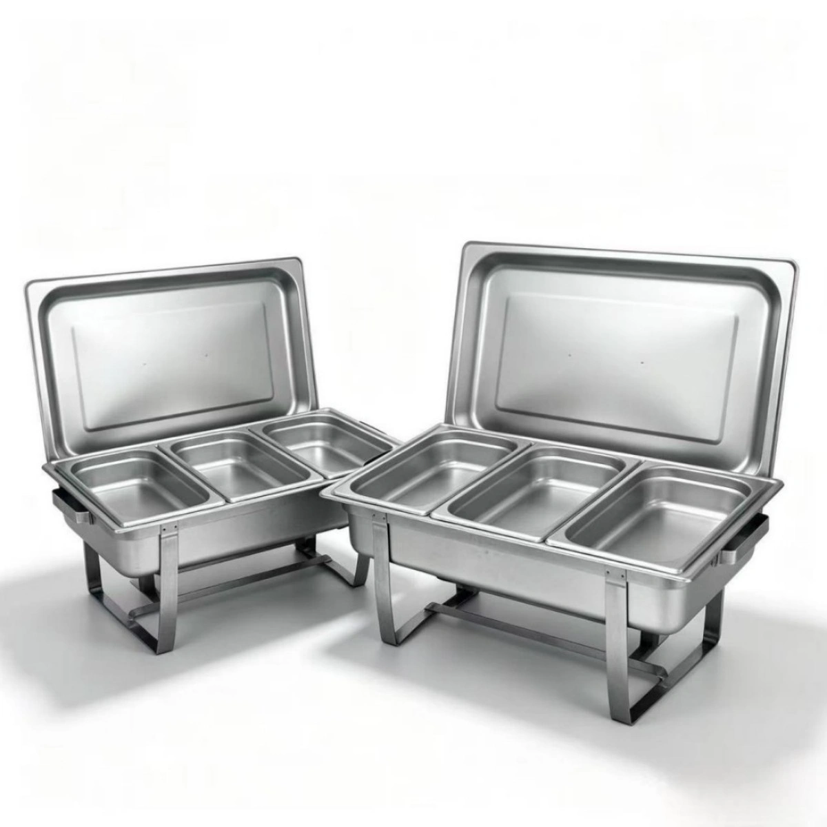 304 Stainless Steel 9L Bain Marie Food Warmer Chafing Dish Buffet Warmer Insulated view 2