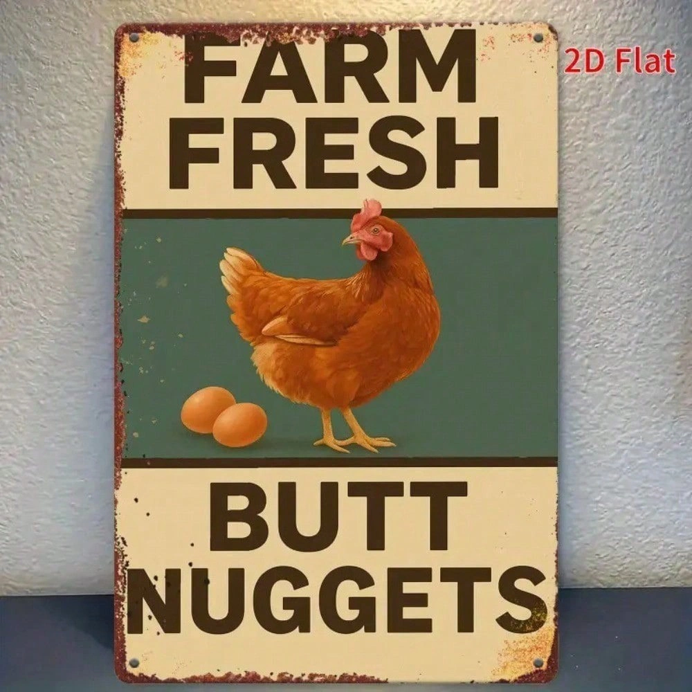 CIFbuy Vintage Rustic Aluminum Sign 8x12 Inch Farmhouse Wall Decor Metal Poster 20