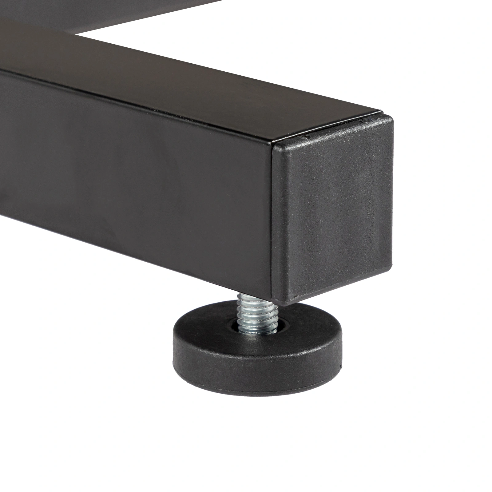 Grey Oak P2 15MM Particle Board with Melamine Coating Adjustable Computer Desk with 3 USB + 2 AC Outlets view 2