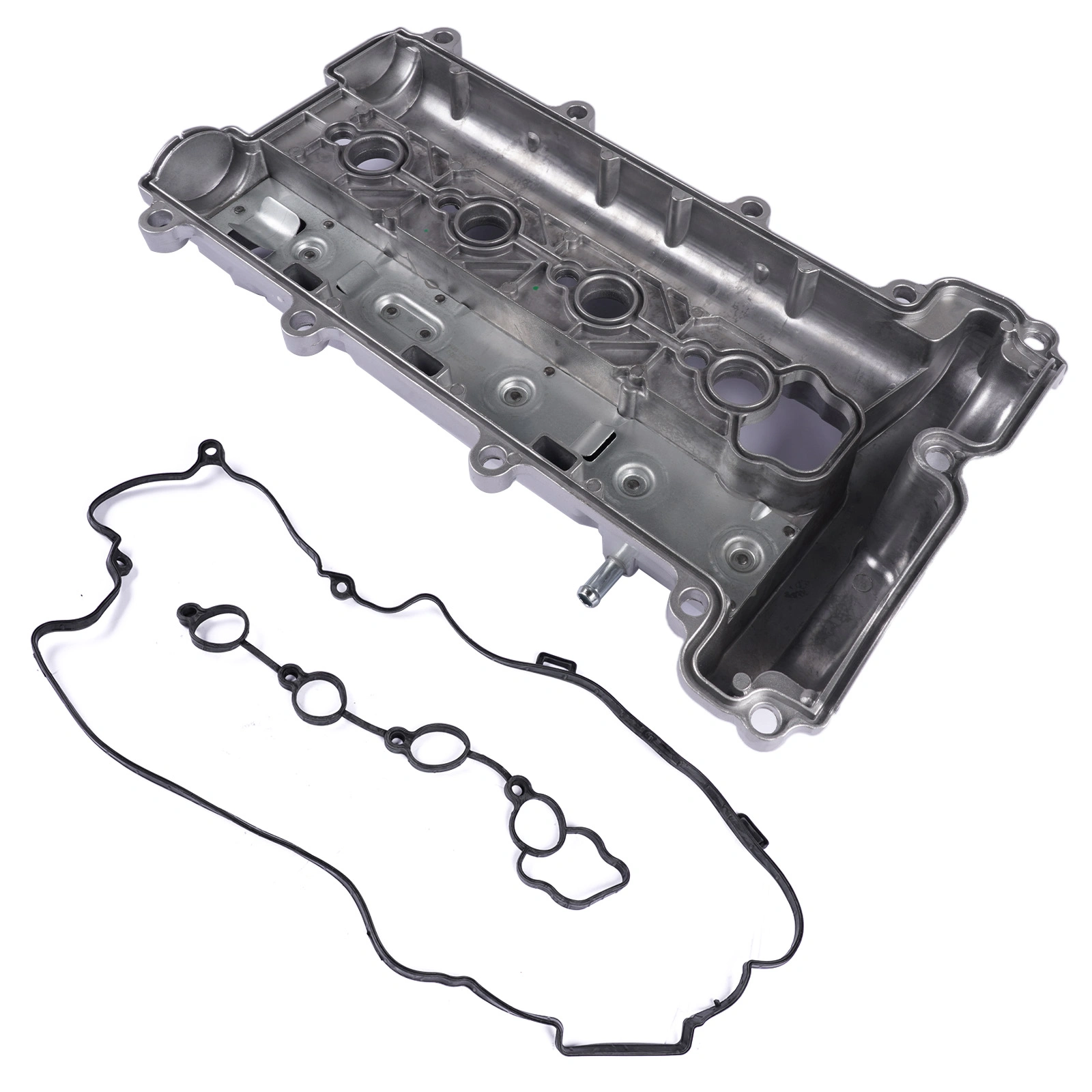 Engine Valve Cover with Gasket Fit for Chevy HHR 2006-2011 Cobalt 2006-2010 Pontiac Solstice 2006-2009 Silver 1Pc view 6