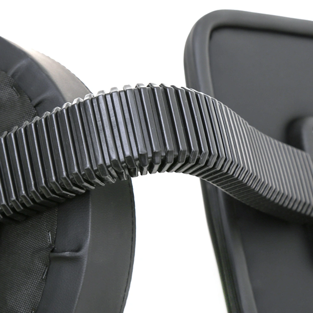 Round Shape Adjustable Salon Stool with Back Black view 9