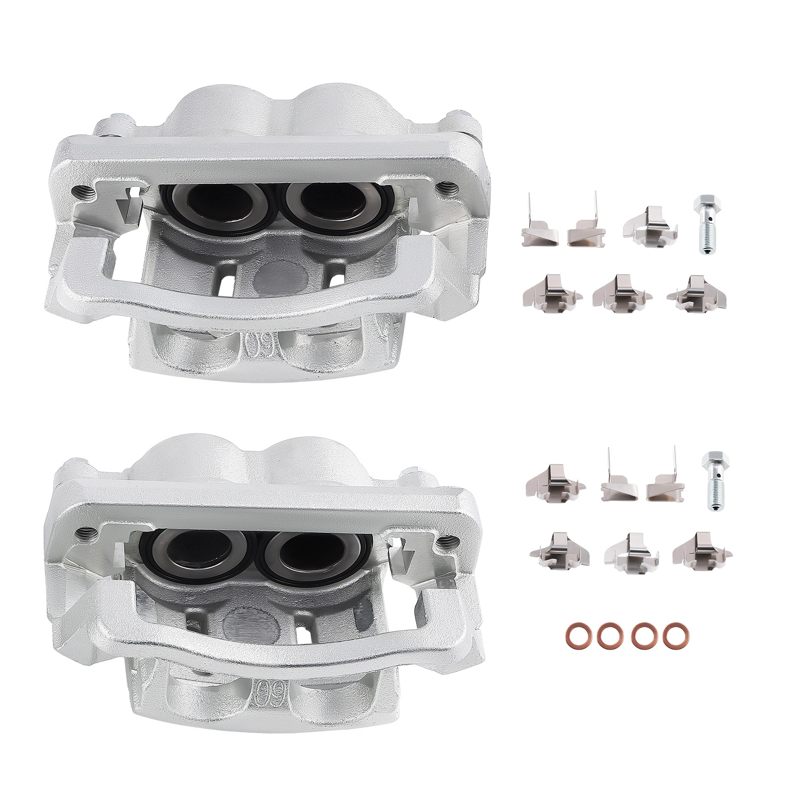 Front Left Right Brake Caliper w/Bracket fit for Ford F-250 F-350 Super Duty 18B5022 view 6
