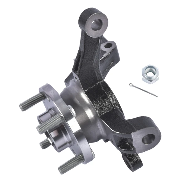 Front Left Steering Knuckle & Wheel Hub Bearing Assembly Fit for Chevy Aveo Aveo5 Pontiac G3 L4 1.6L 96535190 view 5