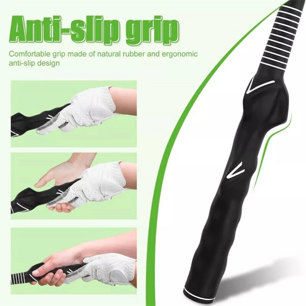 Retractable Golf Swing Trainer - Grip & Stance Training Aid for Indoor Practice & Warm Up view 3