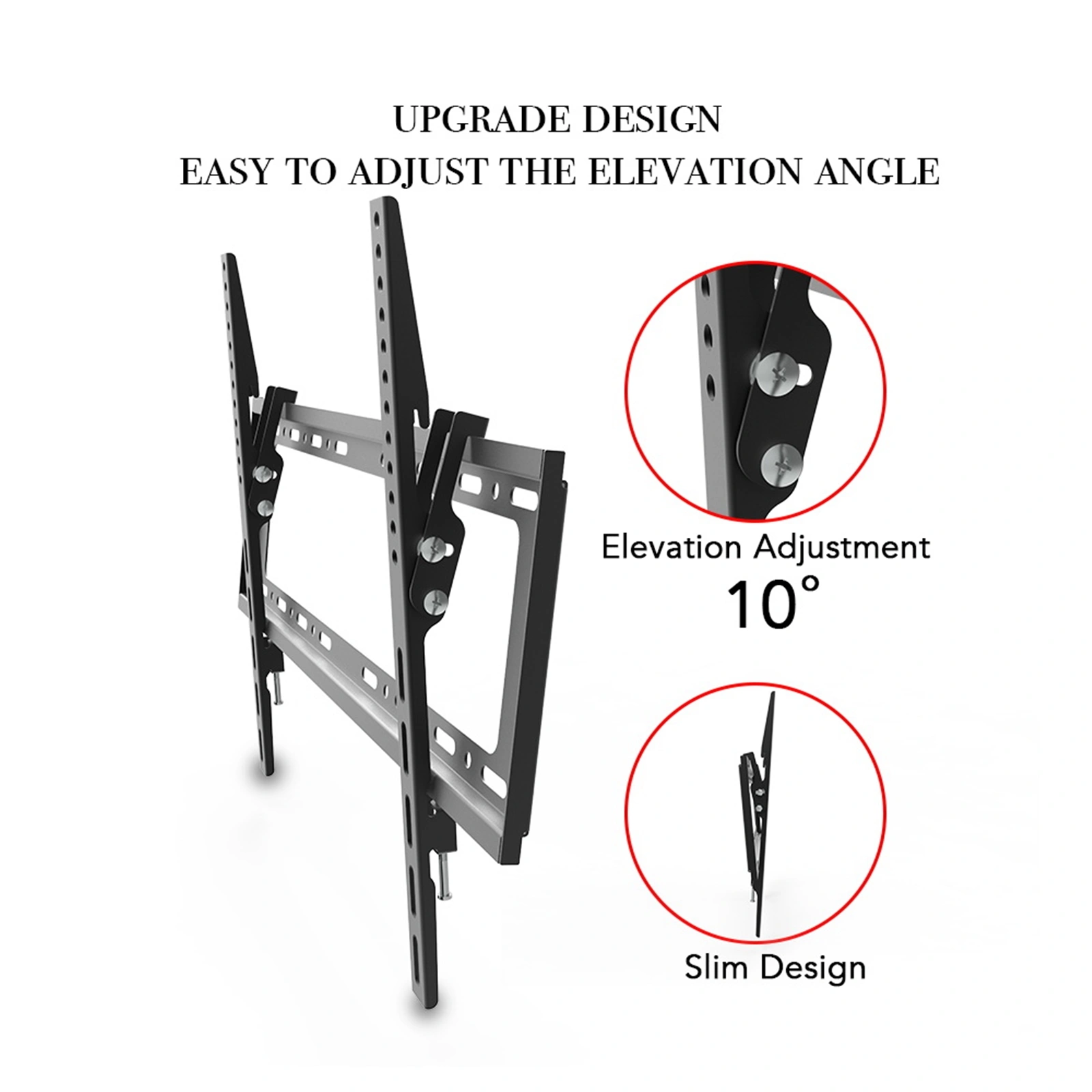 32-70" Wall Mount Bracket TV Stand TMW798 with Spirit Level view 8