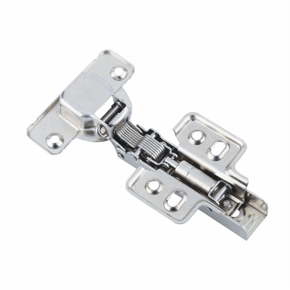 10Pcs Soft Close 35mm Kitchen Cabinet Cupboard Standard Overlay Door Hinges Brass New view 3