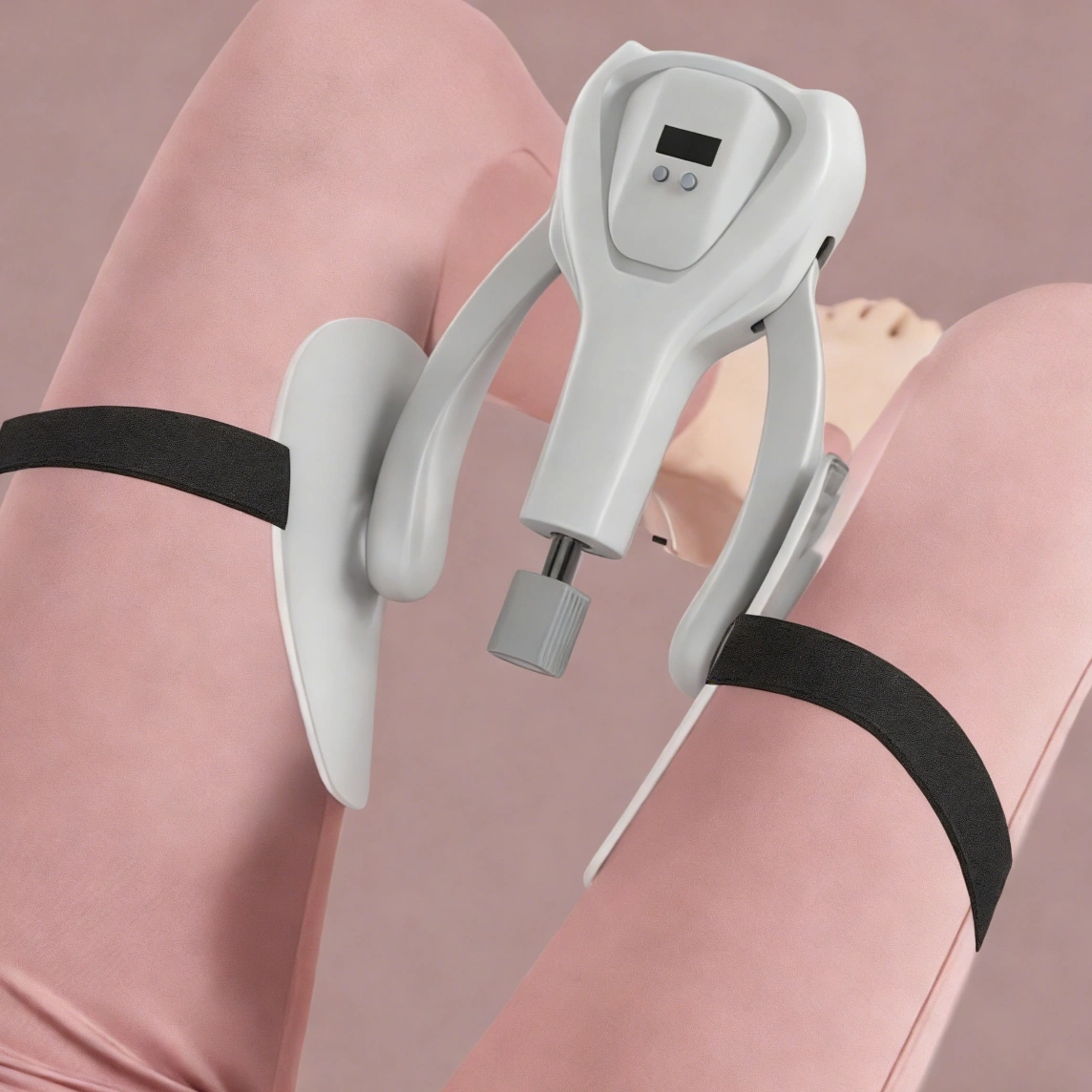 Countable Thigh Master Pelvic Floor Trainer, Portable Leg Muscle Exerciser with Counter view 2