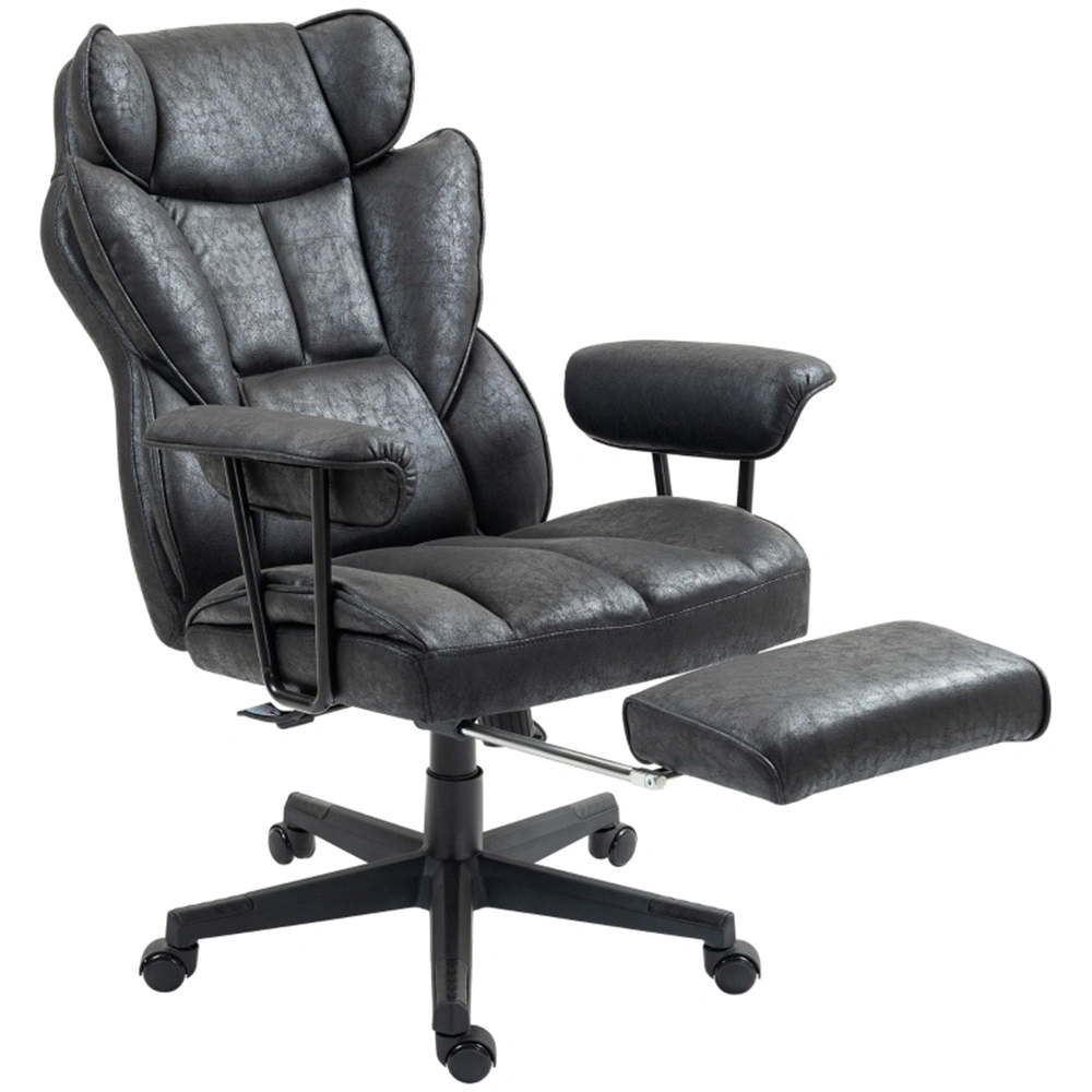 Ergonomic Office Chair with Massage, High Back Desk Chair, Lumbar Support, Reclining Computer Chair for Home Workspace