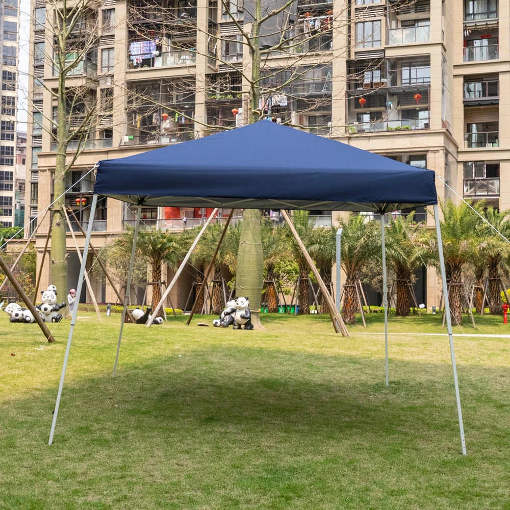 8*8ft Portable Home Use Waterproof Folding Tent Blue view 36