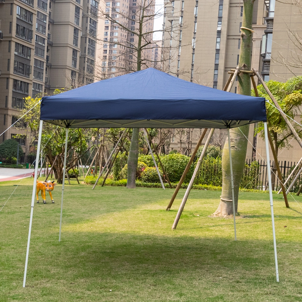 8*8ft Portable Home Use Waterproof Folding Tent Blue view 37