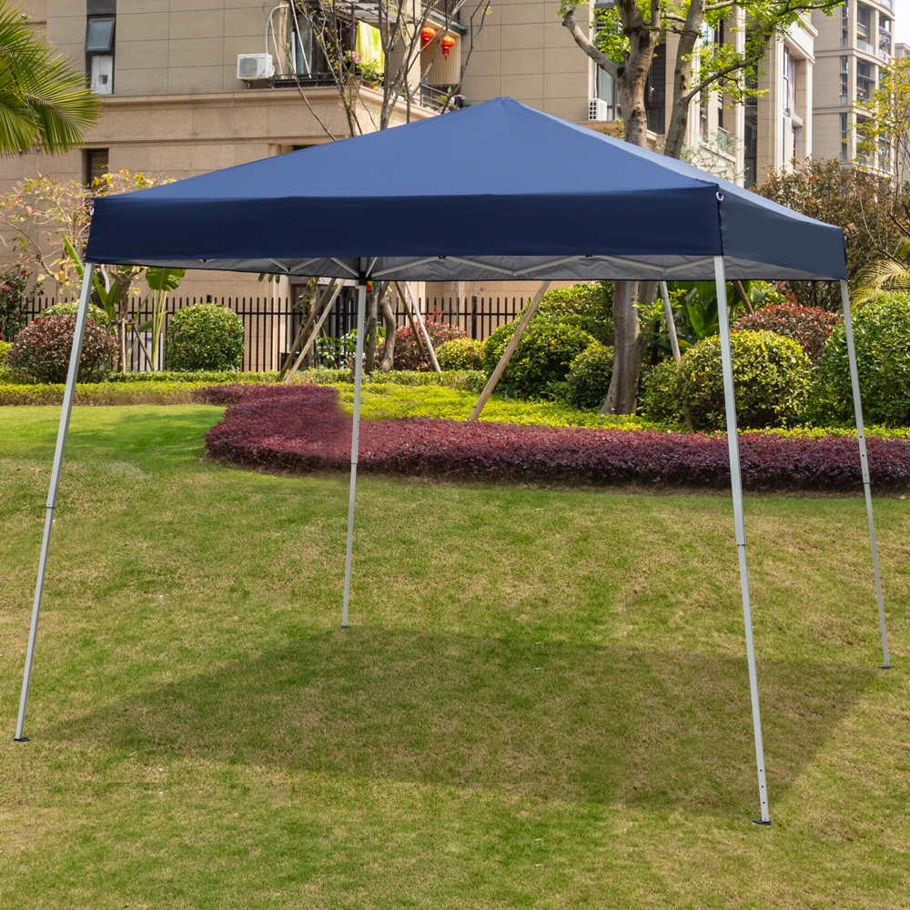 8*8ft Portable Home Use Waterproof Folding Tent Blue view 40