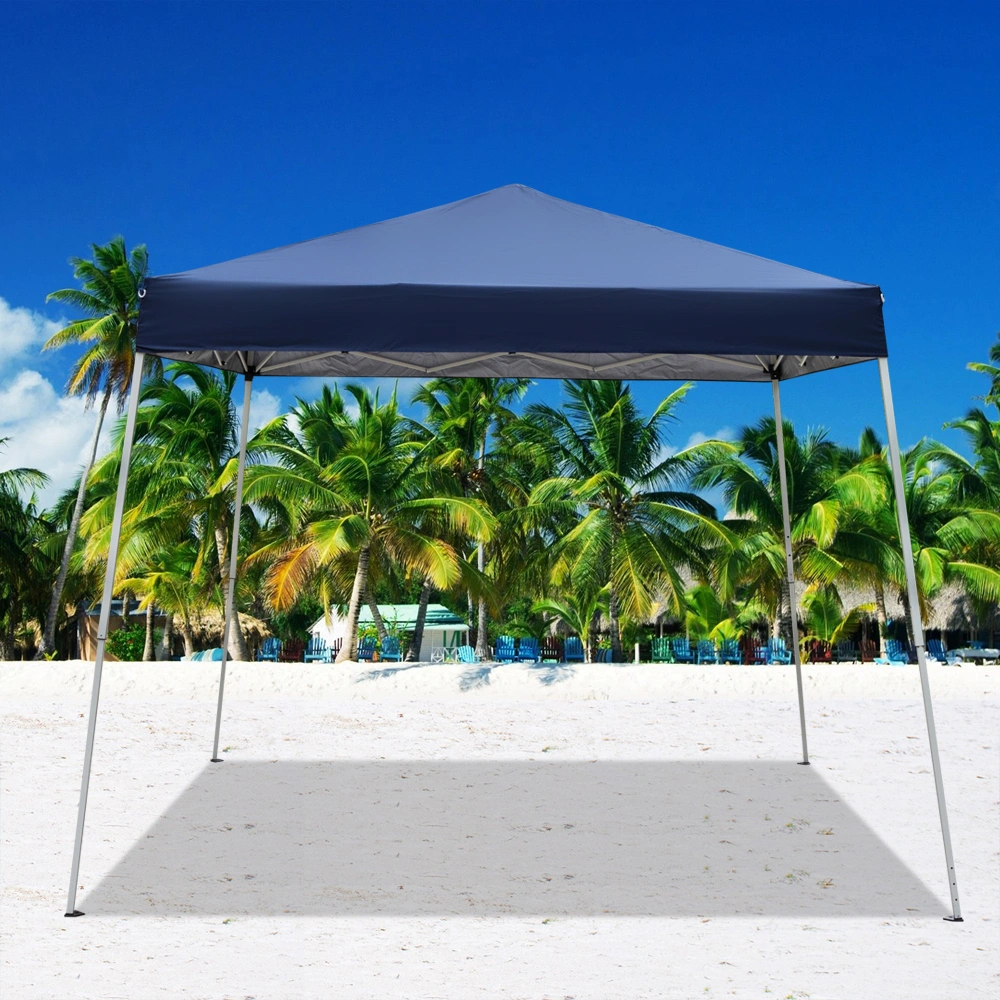 8*8ft Portable Home Use Waterproof Folding Tent Blue view 45
