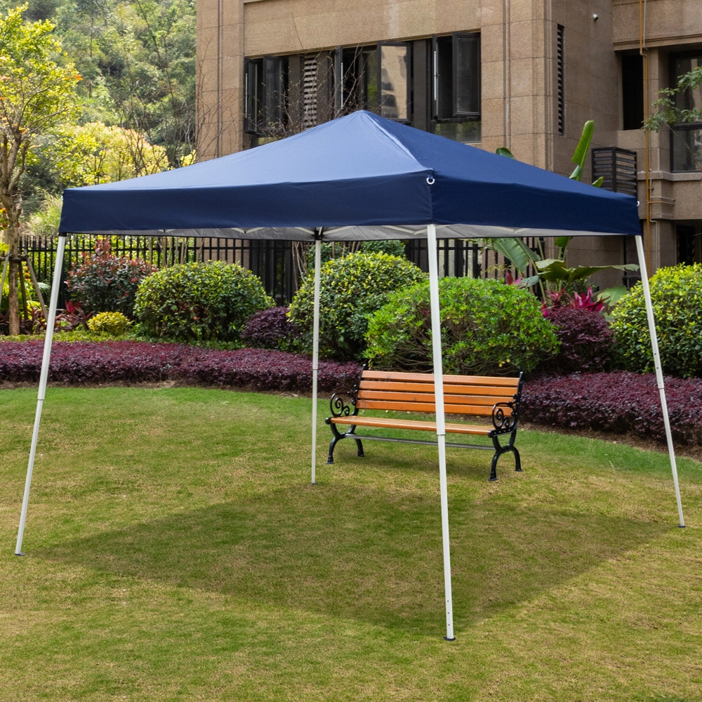 8*8ft Portable Home Use Waterproof Folding Tent Blue view 59